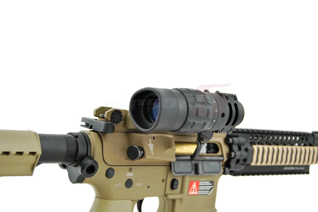ACM 1.5 - 5x Magnifying Scope for Red Dot Sights Black 9