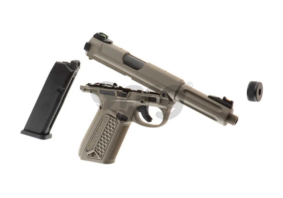 Action Army AAP01 Full Auto / Semi Auto Dark Earth 5