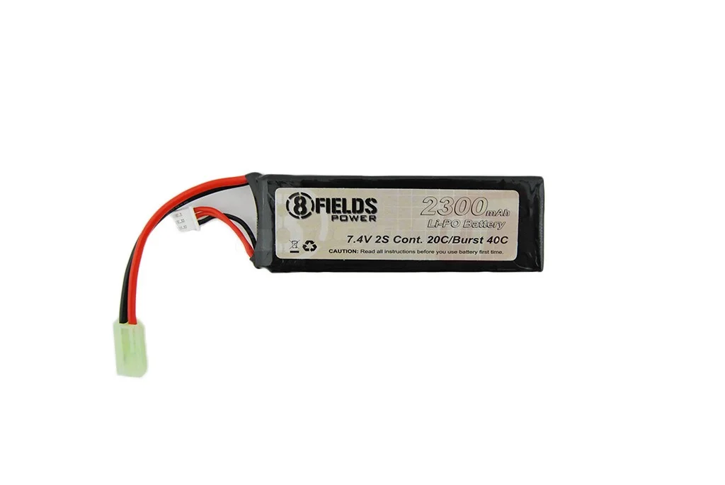 8Fields LiPo Battery 7.4V 2300 mAh Compact 2