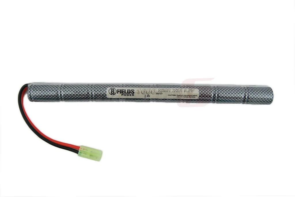 8Fields NiMh 9.6V 1600mAh Mini Stick Battery 2