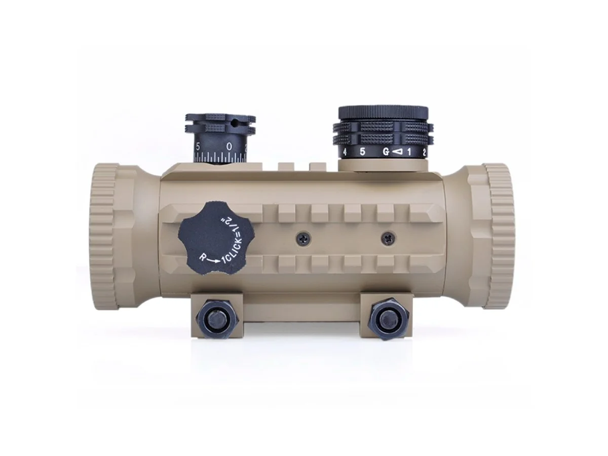 Aim-O dot sight 1x30 with side rails desert 2