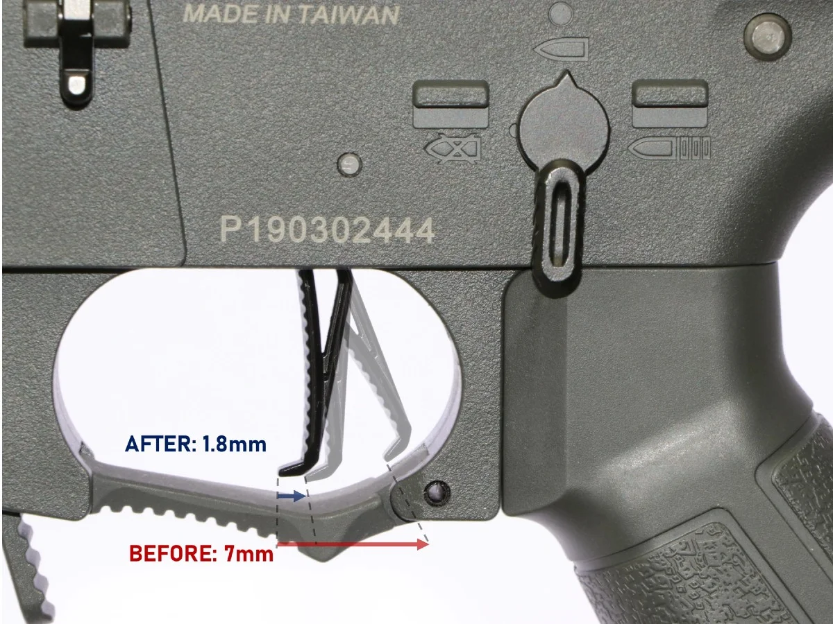 Airtech Studios spacer for G&G trigger 2