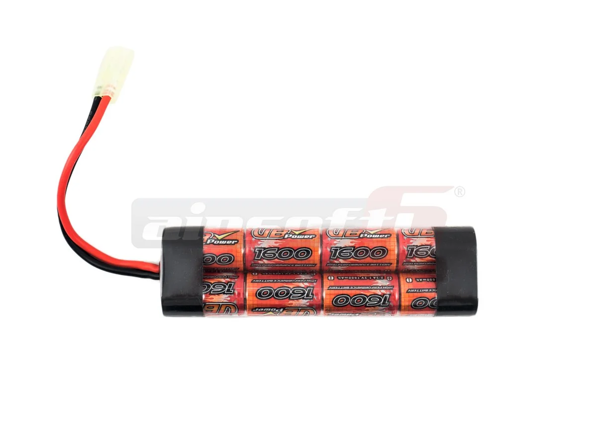 VB Power NiMh Battery 9.6V 1600mAh Compact