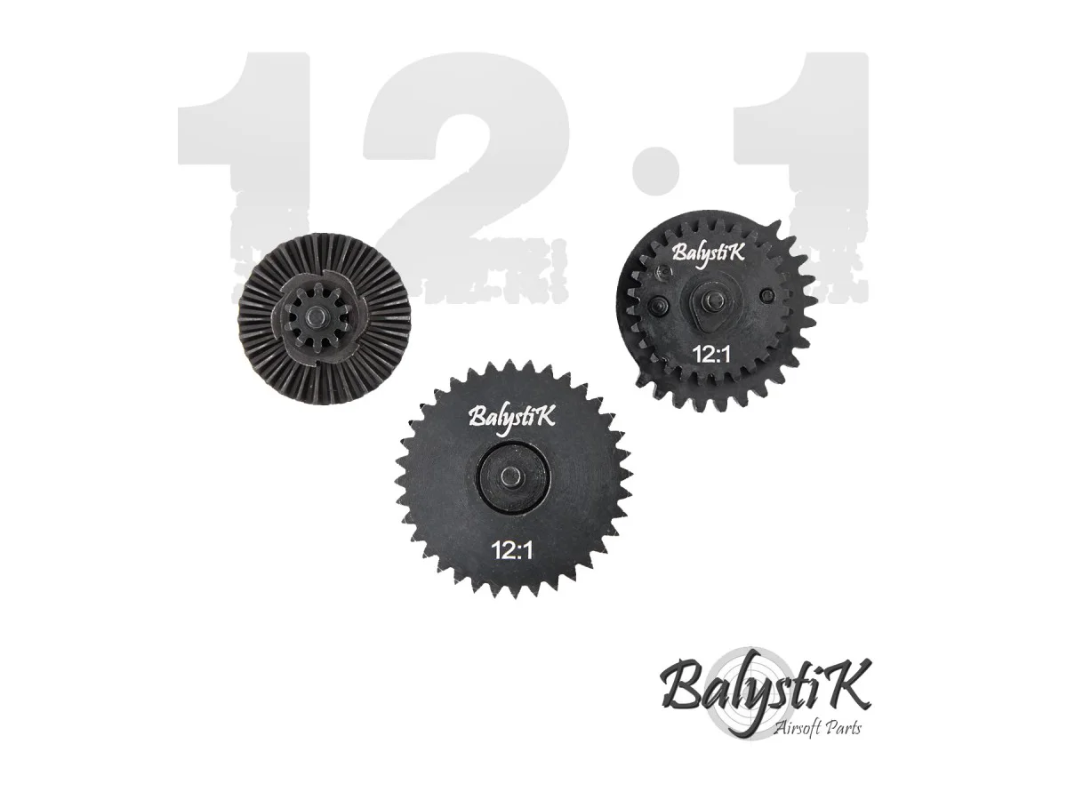 Balystik CNC Extreme high speed 12:1 gear set 3