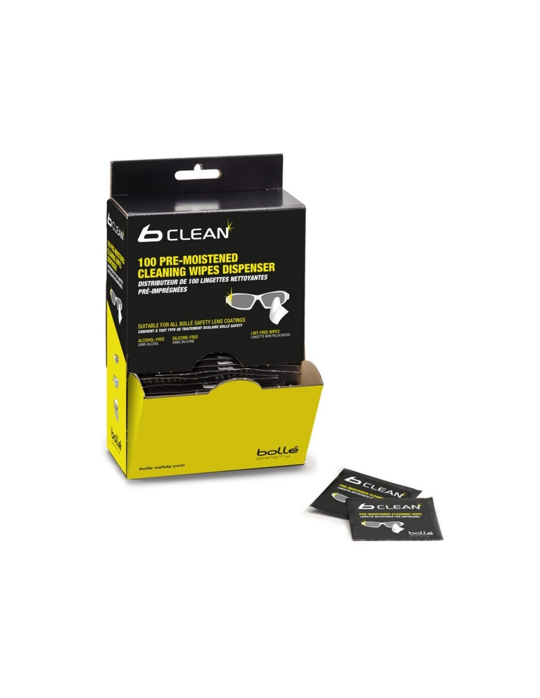 Bolle glasses wipes