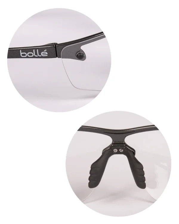 Bolle SILIUM+ Transparent Safety Glasses 2