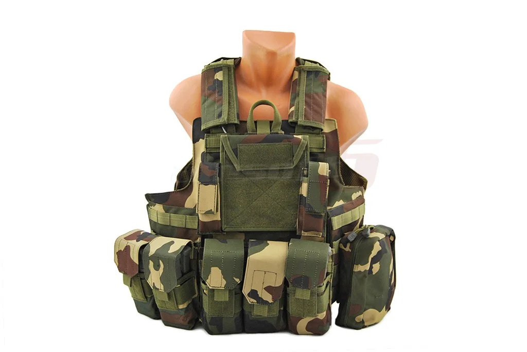 8Fields Tactical Vest CIRAS MARITIME Woodland 7