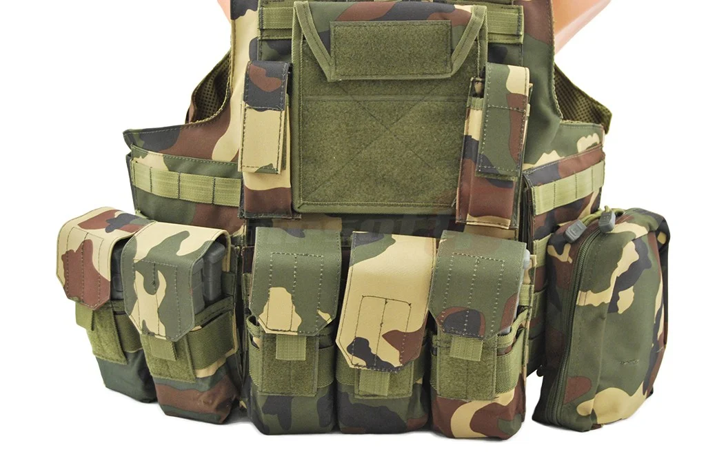 8Fields Tactical Vest CIRAS MARITIME Woodland 6