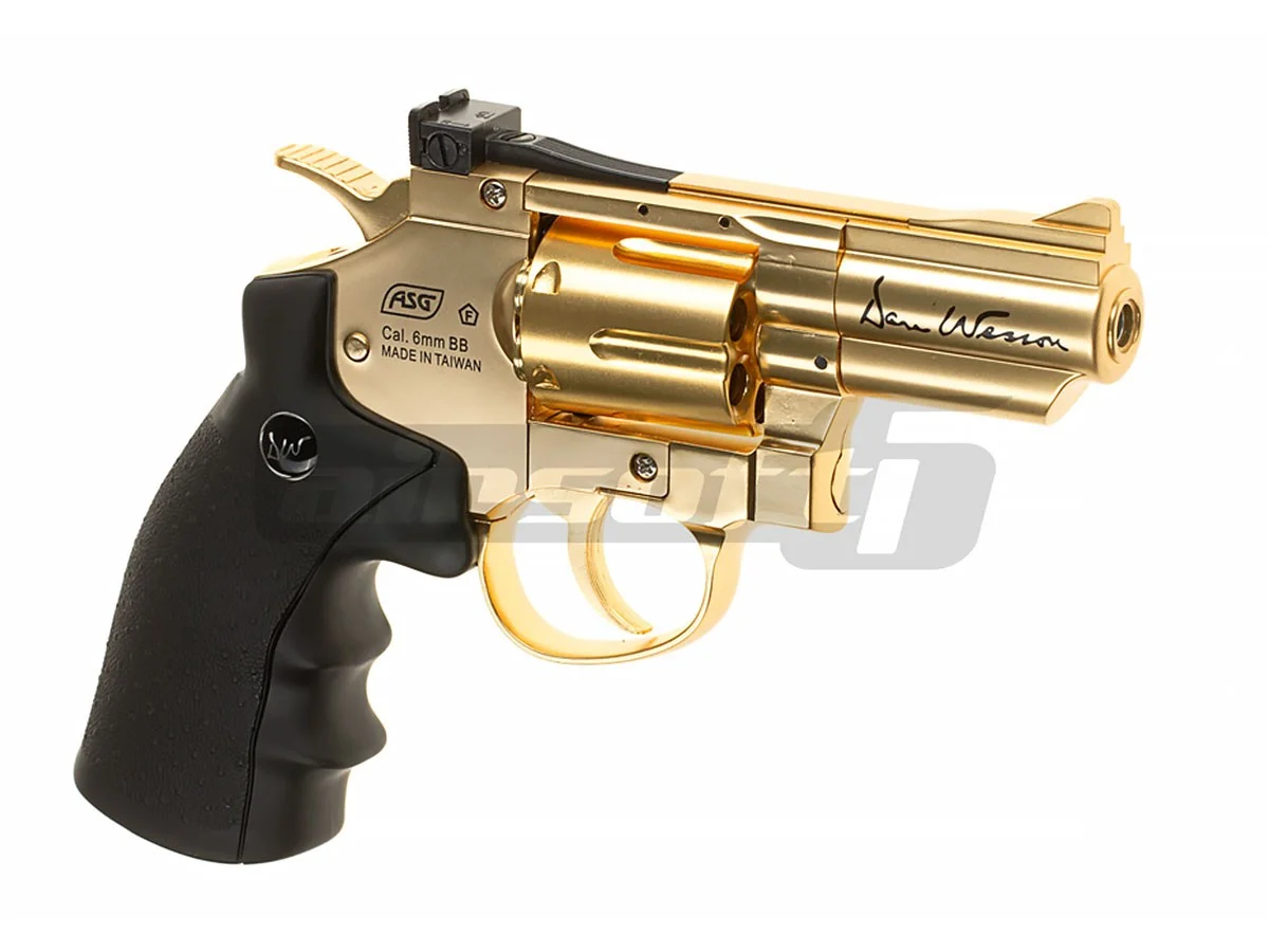 Dan Wesson Revolver 2.5 Inch Gold 3