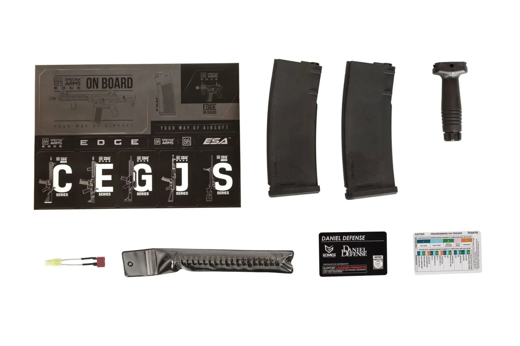Specna Arms Daniel Defense MK18 SA-E26 EDGE 2.0 Carbine Black 4