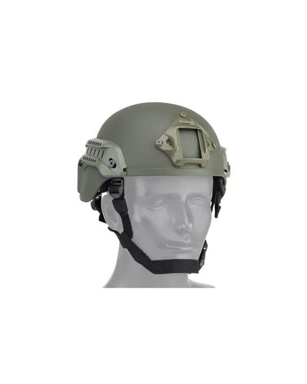 Delta Armory MICH 2000 Olive Helmet 5