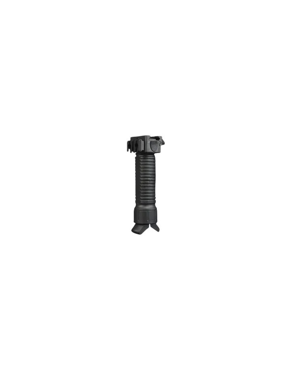 Delta Armory vertical handle with black bipod