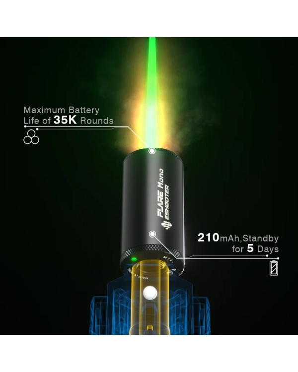 E-Shooter tracer unit Flare Mono 7