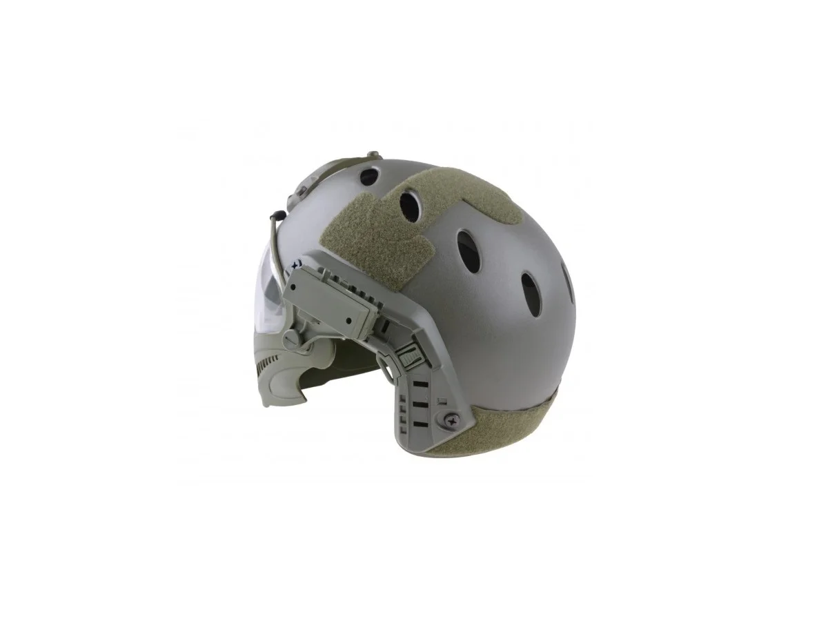 Ultimate Tactical FAST PJ Piloteer Helmet Olive 4