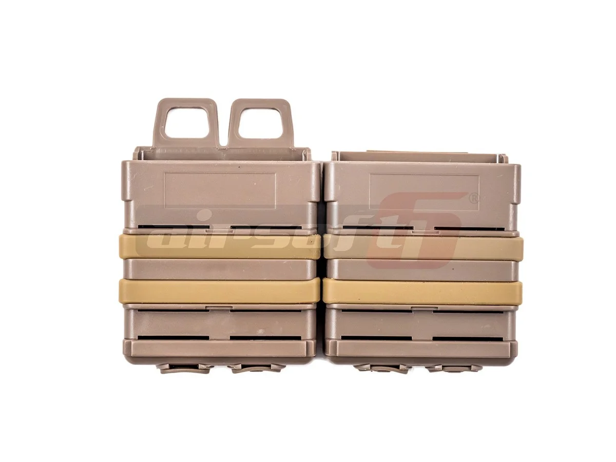 FMA Large FMAG Magazine Pouch Set Dark Earth 2
