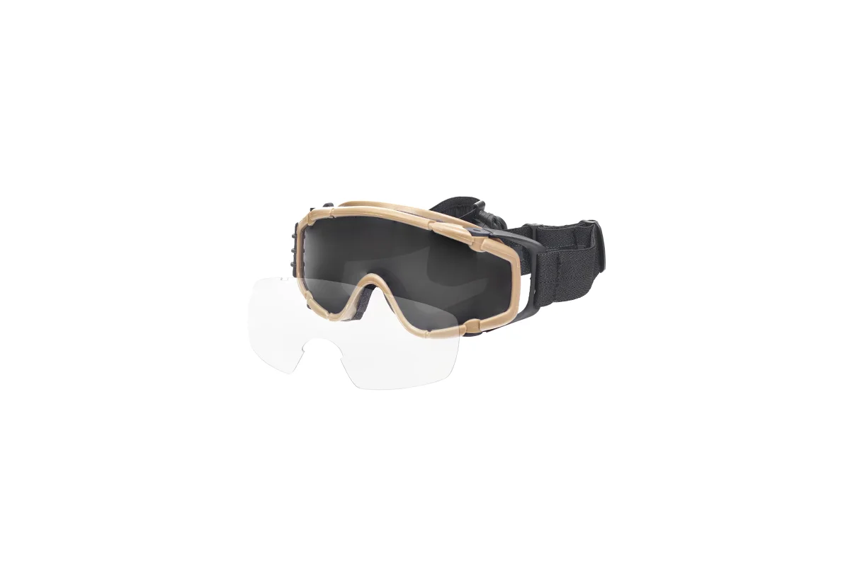 FMA FAST Type Dark Earth Protective Glasses with Fan 6