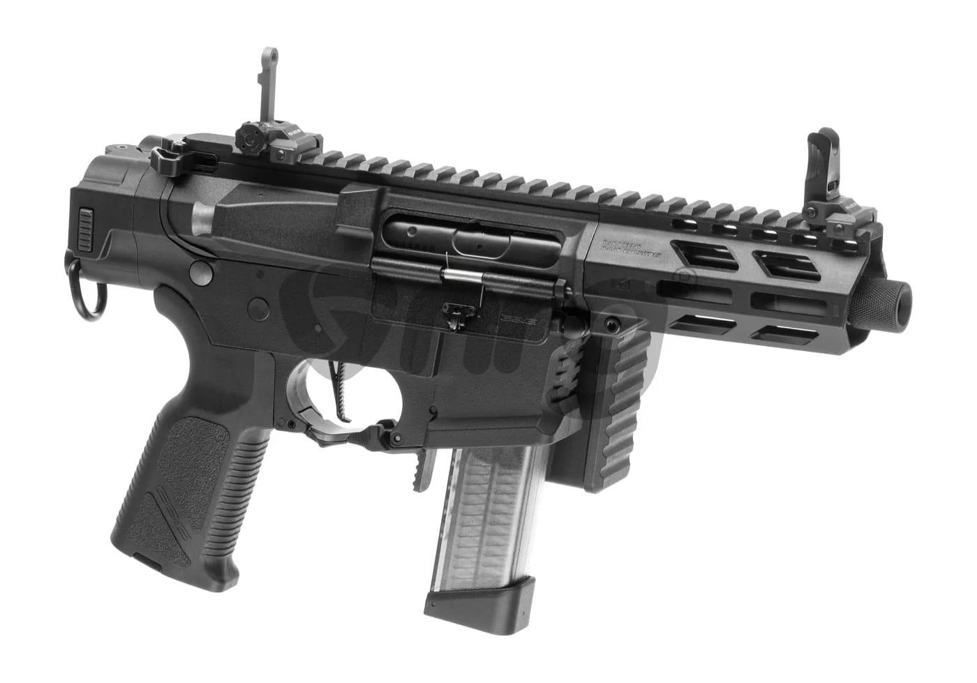 The text "G&G ARP 9 3.0P" is the same in both Romanian and English, as it refers to a specific model of a product (likely a type of airsoft gun). 3