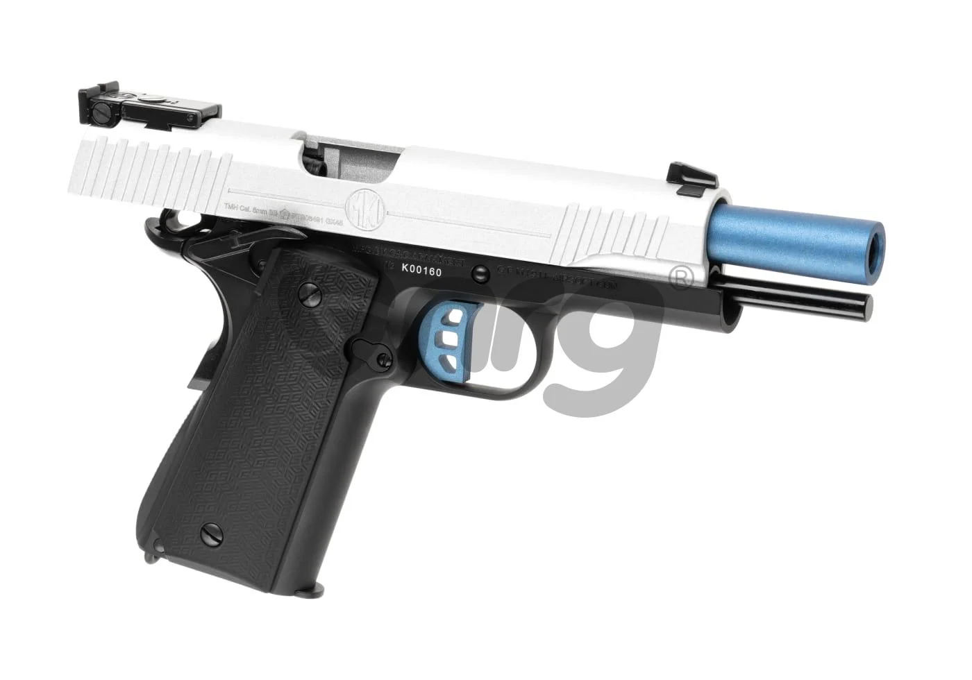 G&G GX45 MK.I GBB Silver 2