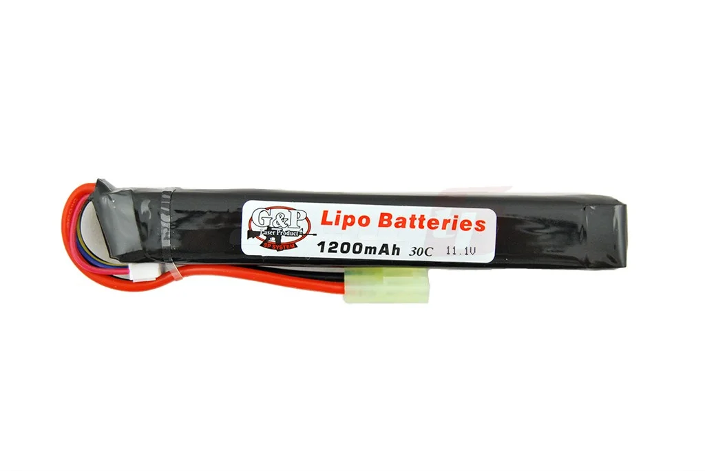 G&P LiPo Battery 11.1V 1200mAh Compact Tamiya Mini 2
