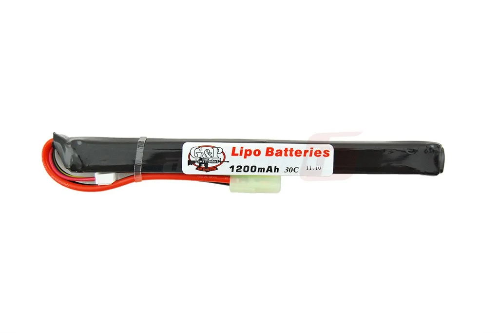 G&P LiPo Battery 11.1V 1200mAh Stick Tamiya Mini 2
