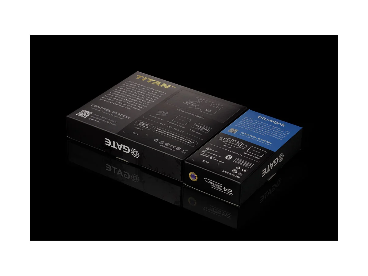 GATE TITAN Expert Mosfet Blu-Set Rear Wiring