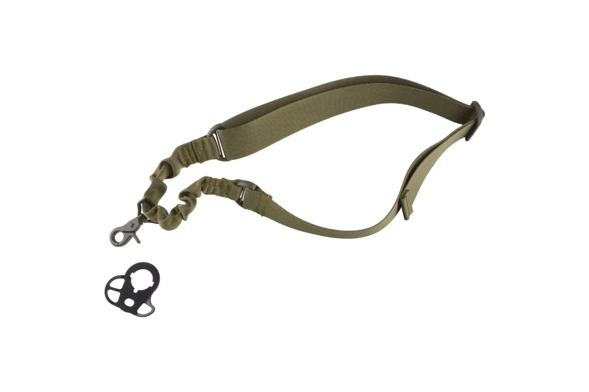 GFC belt with single point attachment Olive with adapter 2