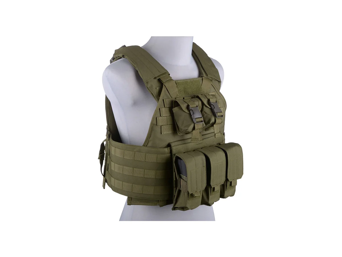 GFC Tactical Plate Carrier Olive 3