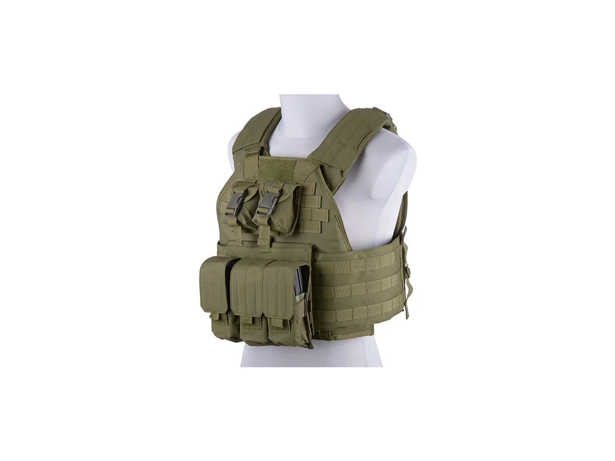 GFC Tactical Plate Carrier Olive 4