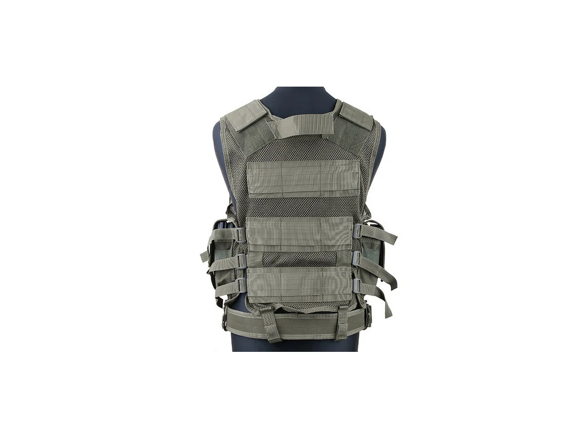 GFC Tactical Vest with Mesh Olive 3