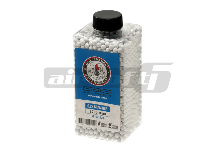 G&G 0.28g BBs 2700 pcs 2