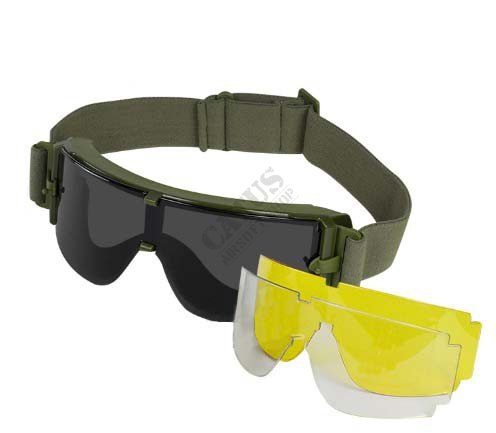 Guerilla GX1000 Olive Transparent Glasses