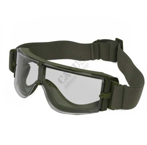 Guerilla GX1000 Olive Transparent Glasses 2