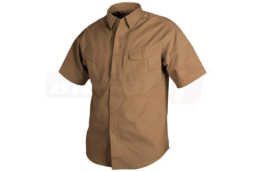 Helikon-Tex Cotton Defender Short Sleeve Shirt Coyote (S) 2