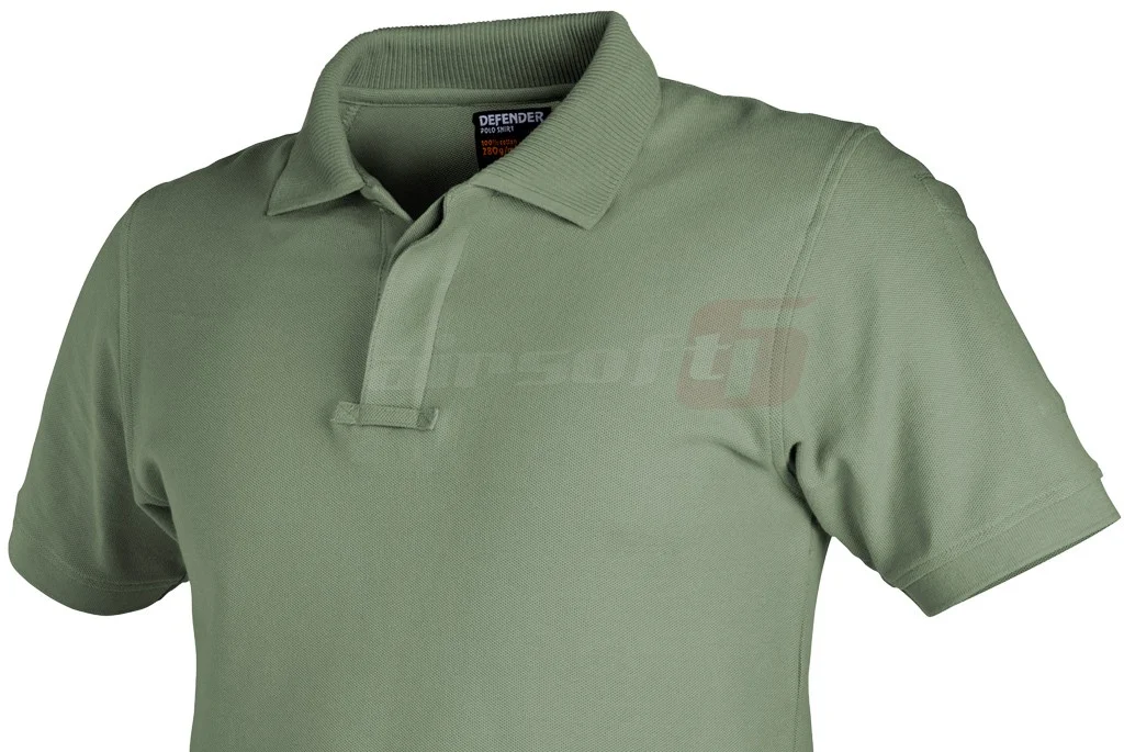 Helikon-Tex Cotton Polo Shirt Defender Olive (M) 2