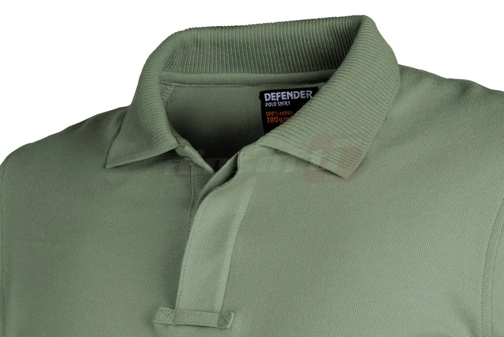 Helikon-Tex Cotton Polo Shirt Defender Olive (S) 2
