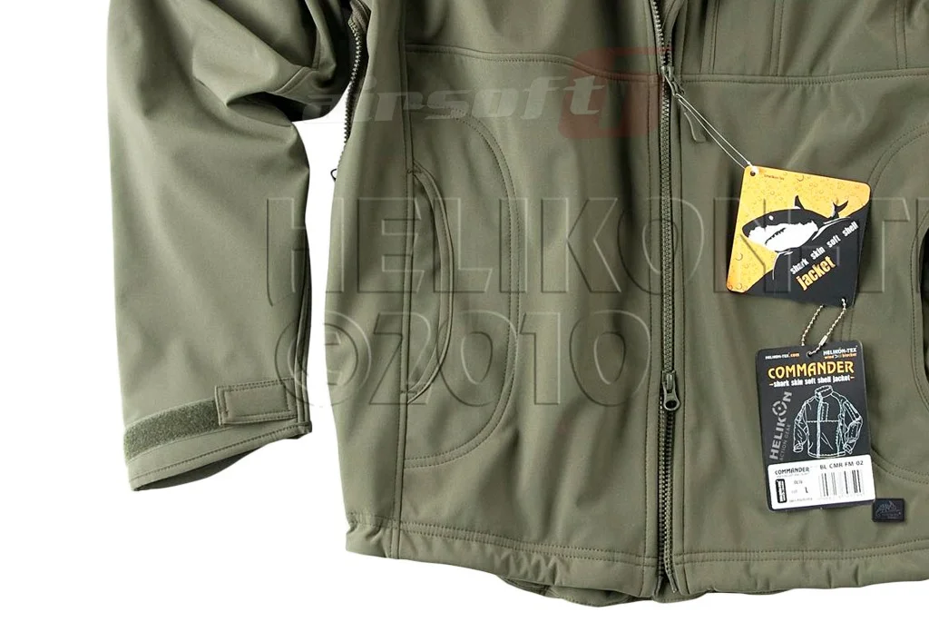 Helikon-Tex Commander Jacket Shark Skin Olive (M) 2