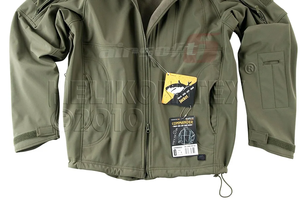 Helikon-Tex Commander Jacket Shark Skin Olive (L) 7