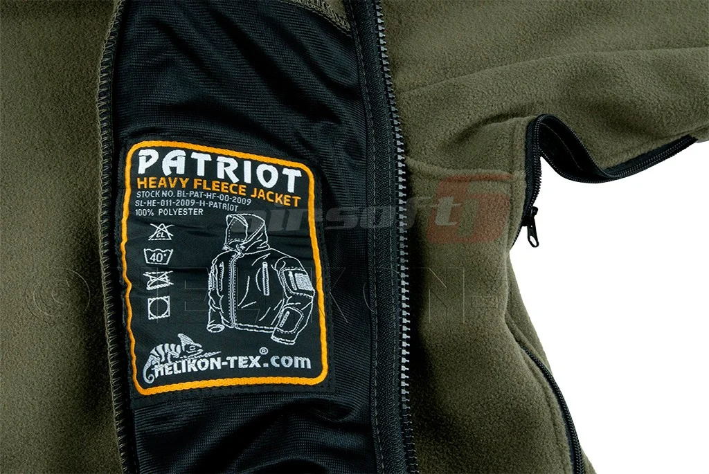 Helikon-Tex Patriot Fleece Jacket Olive (XL) 9