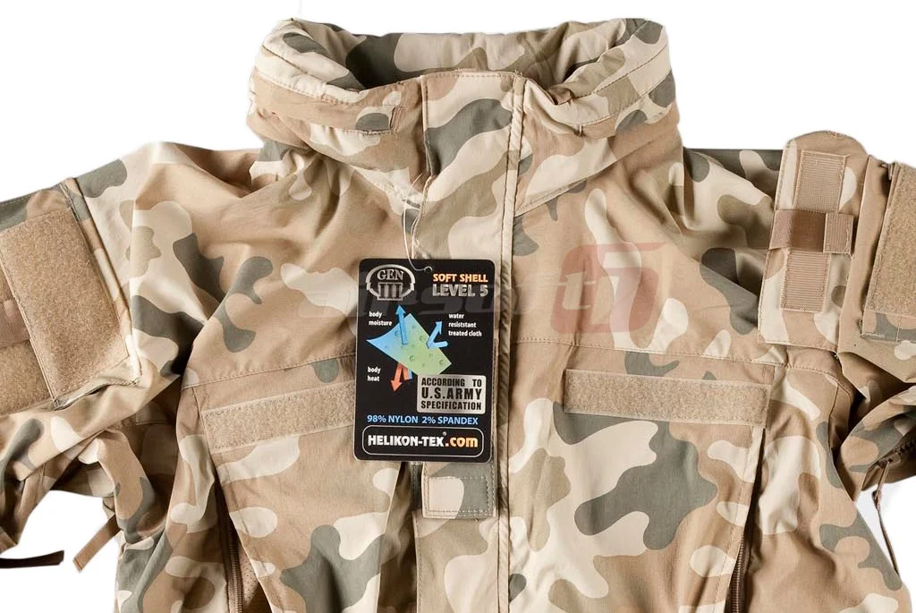 Helikon-Tex Soft Shell Level 5 Gen.3 Ver.1 Jacket PL Desert (L) 2