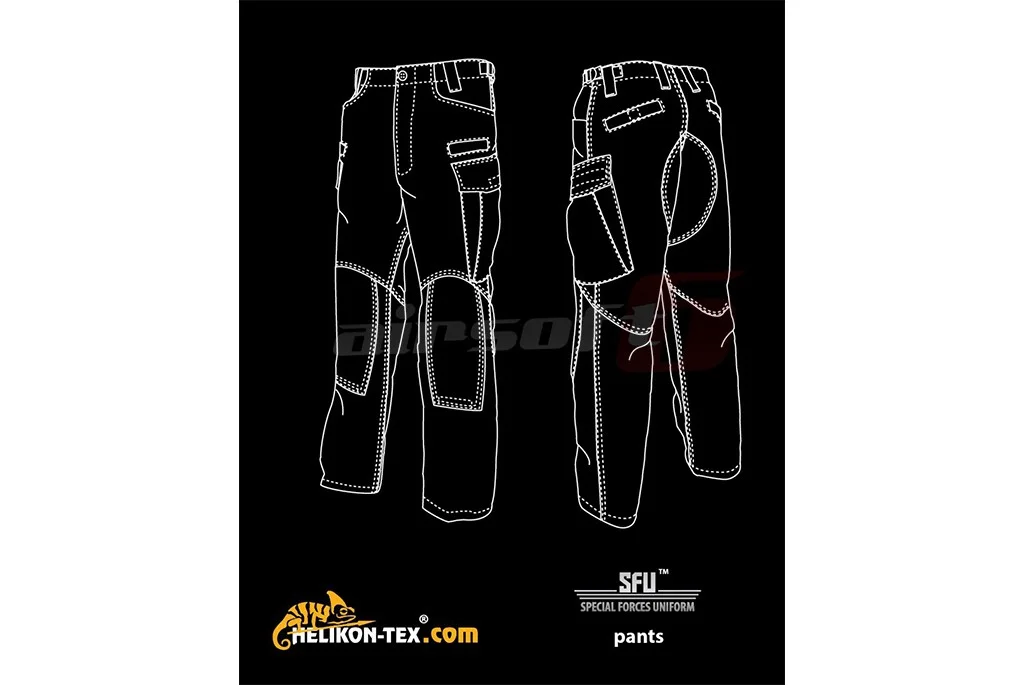 Helikon-Tex SFU Ripstop Pants Olive (L/Regular) 13