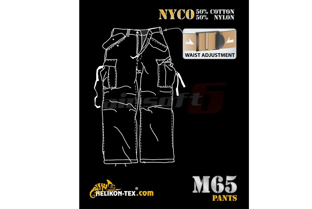 Helikon-Tex US Army M65 Woodland Military Pants (L/Regular) 2