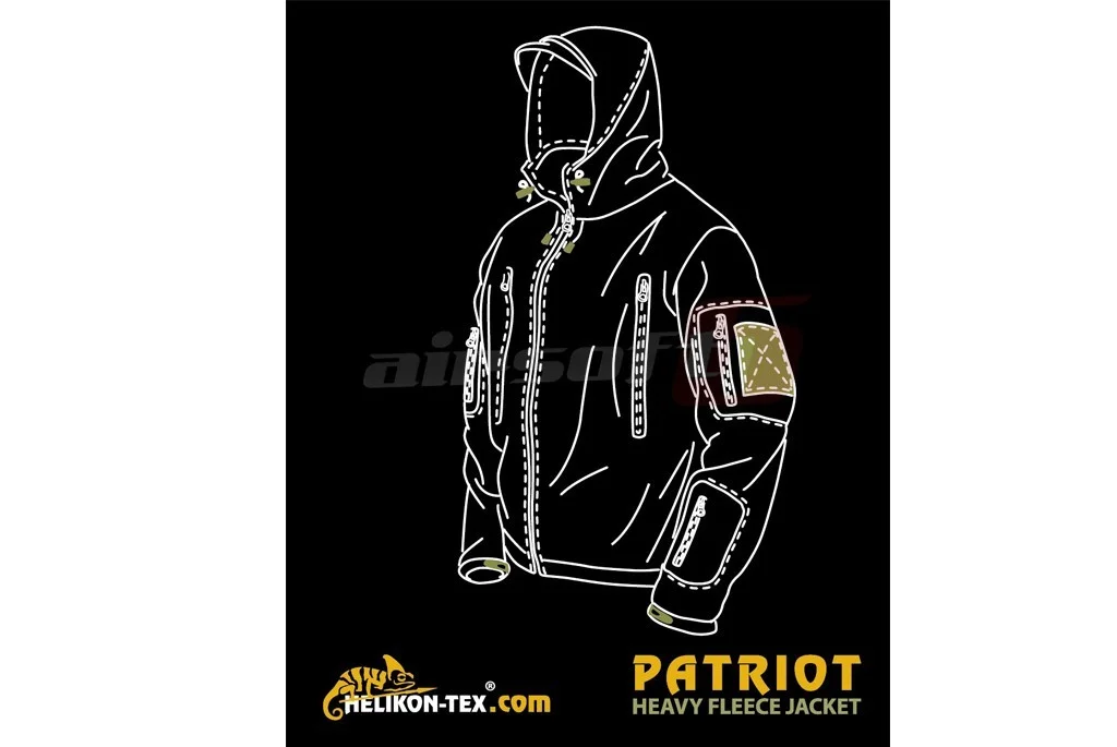 Helikon-Tex Patriot Fleece Jacket Camogrom (M) 4