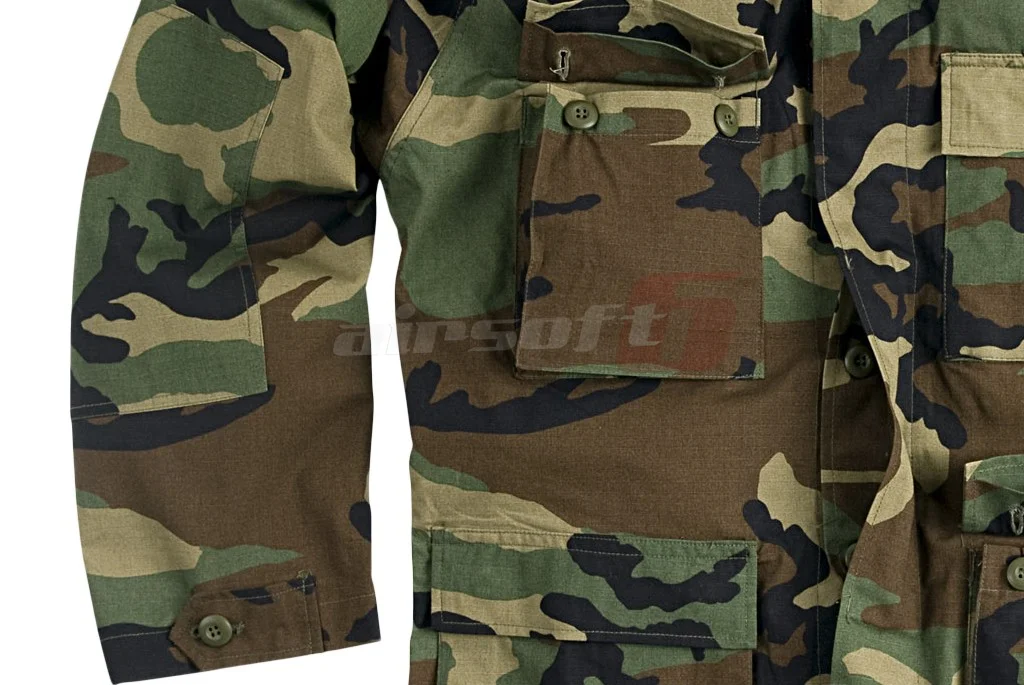 Helikon-Tex BDU Jacket Ripstop US Woodland (S) 4