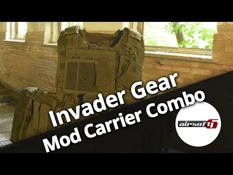 Invader Gear Tactical Vest Mod Carrier Combo Olive 5