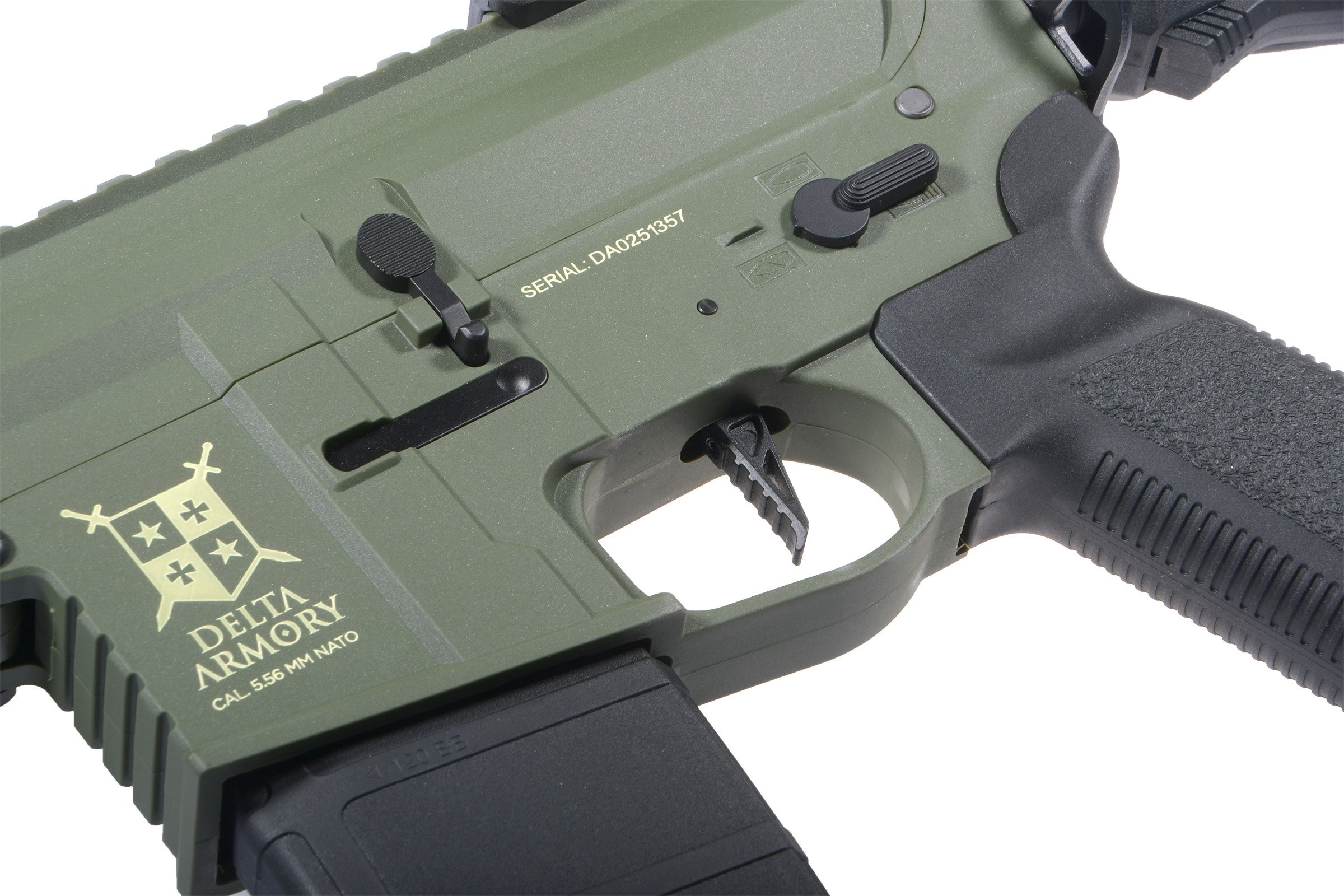 Delta Armory M4 AR15 M-LOK 10" Charlie Eagle Olive 6