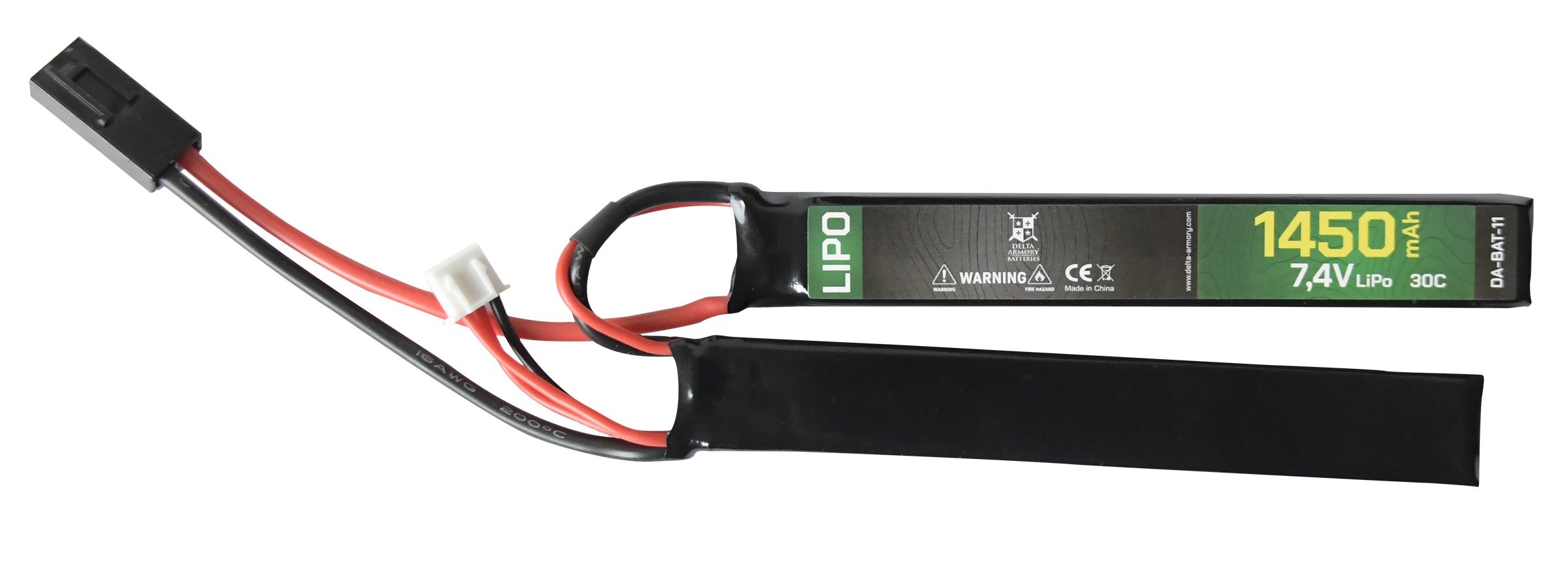 Delta Armory LiPo 7.4V 1450mAh crane x2