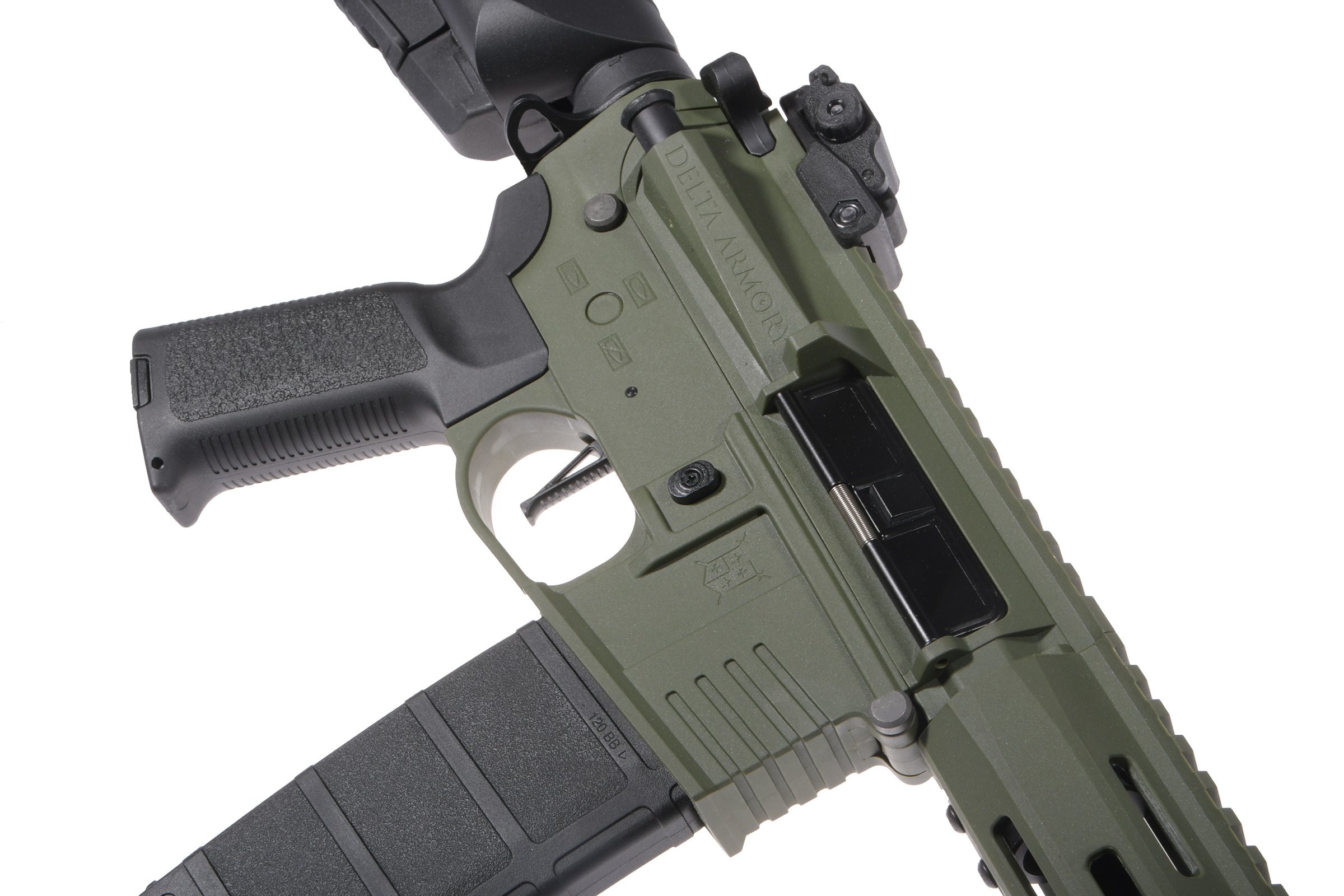 Delta Armory AR15 M-LOK SilentOps 6,5" Charlie Olive 3
