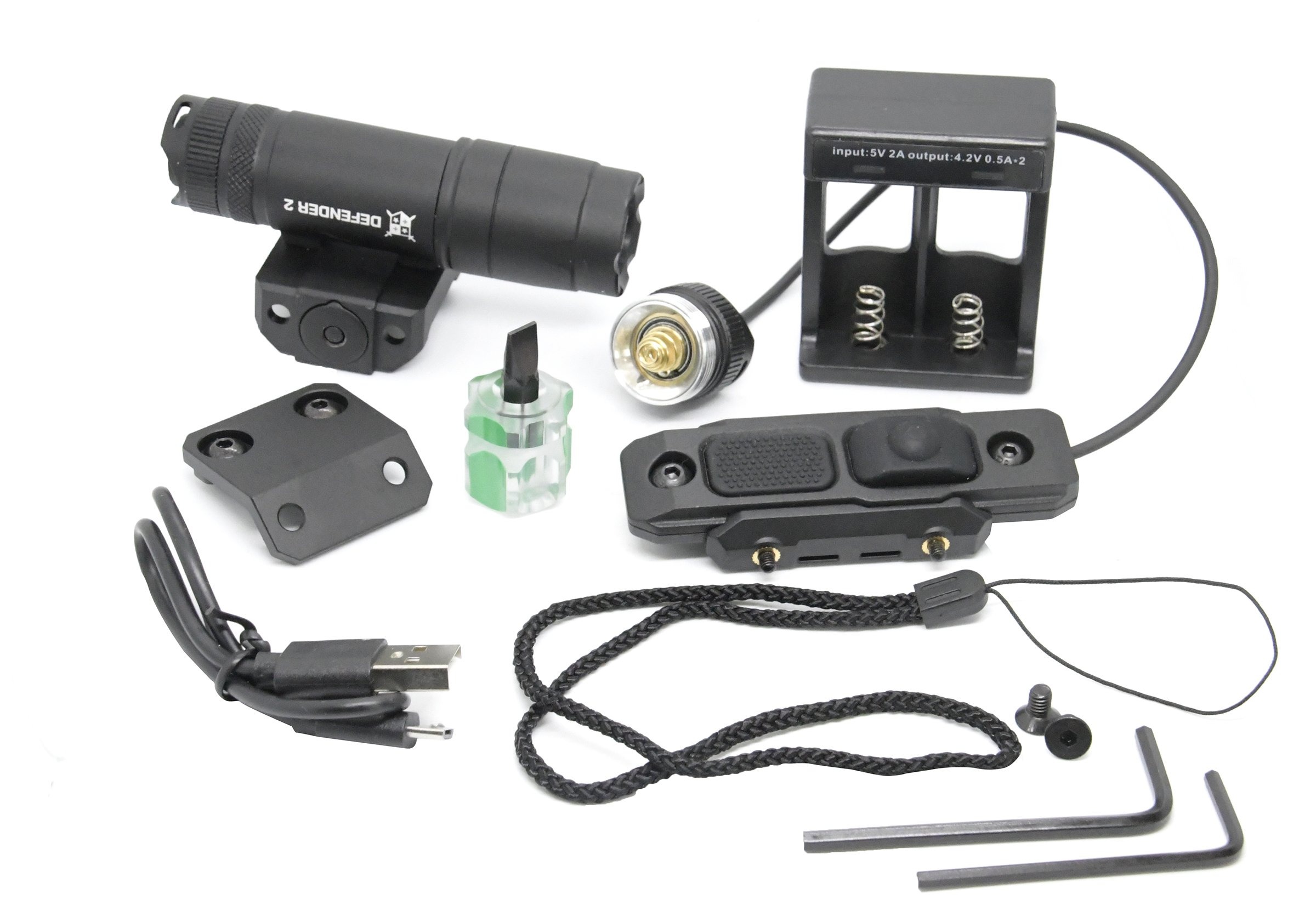 Delta Armory lanterna Defender 2 Stribog 9