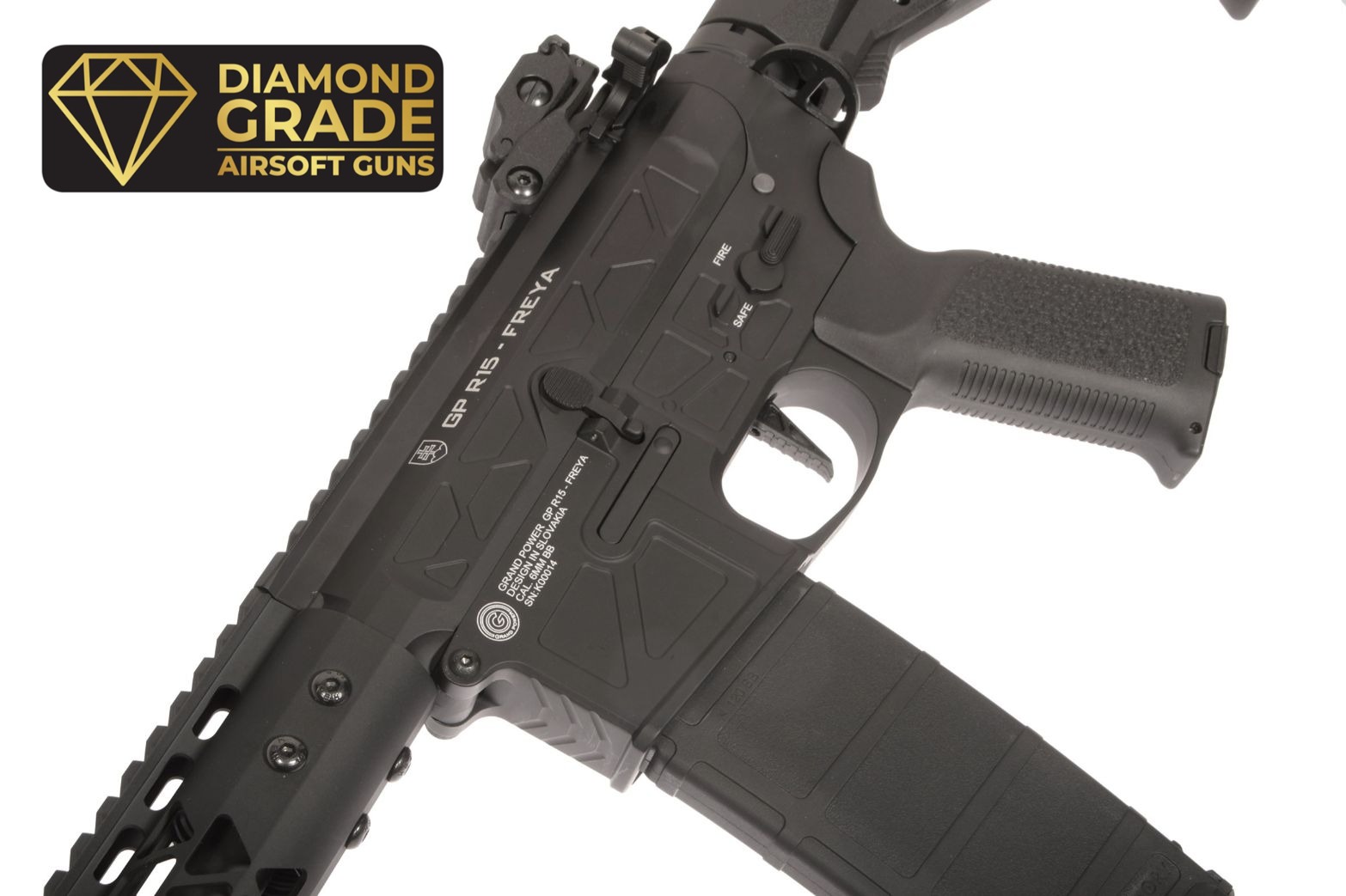 Delta Armory ND EXTREME FREYA R15 SKELETON 13" M-LOK 4
