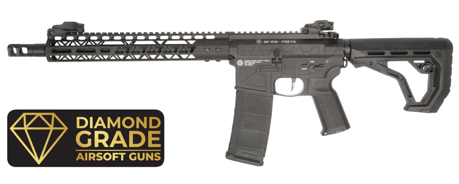 Delta Armory ND EXTREME FREYA R15 SKELETON 13" M-LOK